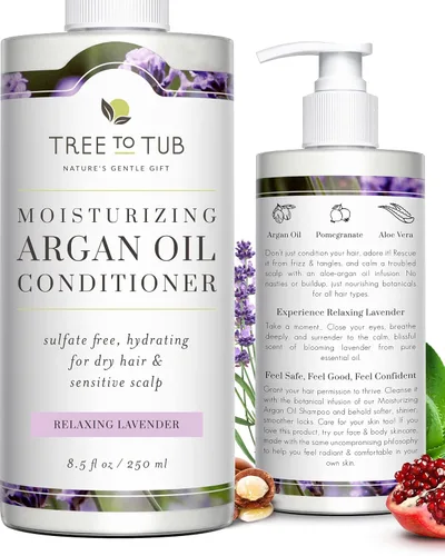 Vista 7 de Tree To Tub Acondicionador de biotina, cafeína activadora para cabello más completo, acondicionador espesante para mujeres y hombres para cabello