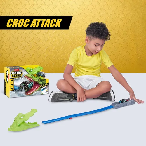 Vista 6 de ZURU 6718 Metal Machines Croc Attack Playset