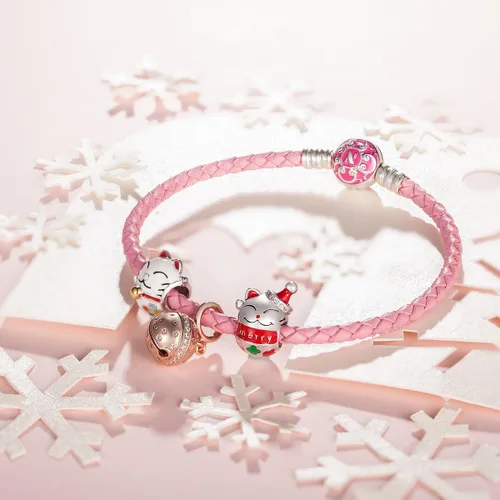 Vista 3 de NINAQUEEN The Carnival Of Animals Collection, Sterling Silver Charms with Jewelry Box, Original Gifts for Every Special Moment