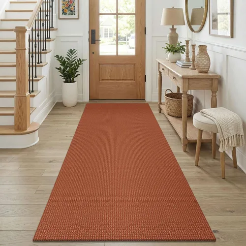 Vista 203 de KOZYFLY - Tapete para puerta de interior, lavable, pequeña, antideslizante, con respaldo de goma, felpudo de algodón para el hogar, color negro