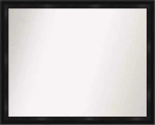 Vista 297 de Amanti Art Espejo personalizado, gran espejo de baño estrecho, espejo de pared o espejo de tocador de baño sobre el fregadero (24 x 24 pulgadas)
