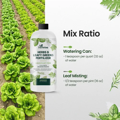 Vista 8 de Fertilizante líquido de 16 onzas para huerto – Hace 24 galones de fertilizante de jardín para verduras al aire libre – Hierbas y verduras de hoja