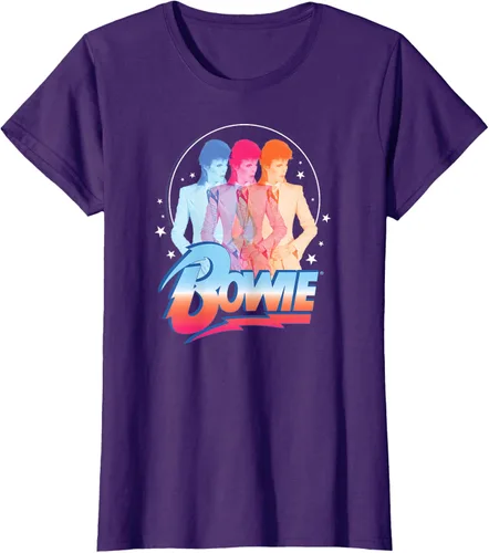 Vista 8 de David Bowie - Camiseta Bowie 3D, Negro