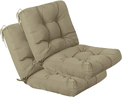 Vista 56 de QILLOWAY - Cojín o respaldo para asiento de exterior, cojín de repuesto, primavera/verano, Moderno, Beige
