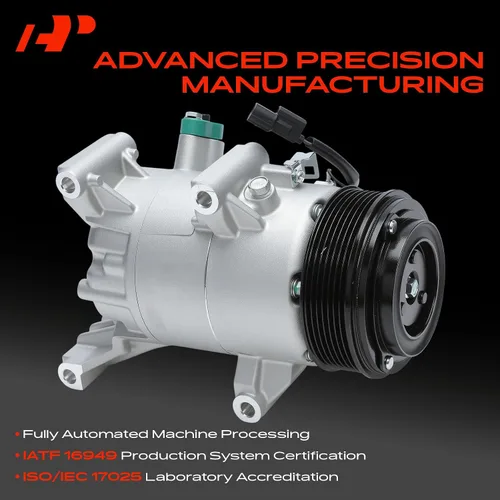 Vista 3 de A-Premium Compresor de aire acondicionado de CA con embrague compatible con Honda CR-V 2017-2022, Civic 2016-2021, solo compatible con motor de 1.5 L