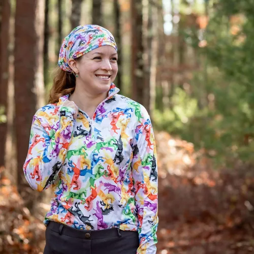 Vista 5 de Anni Lyn Sportswear Camisa de manga larga ventilada para mujer