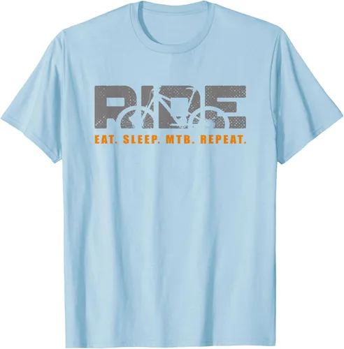 Vista 81 de Bicicleta de montaña - Camiseta MTB vintage Negro