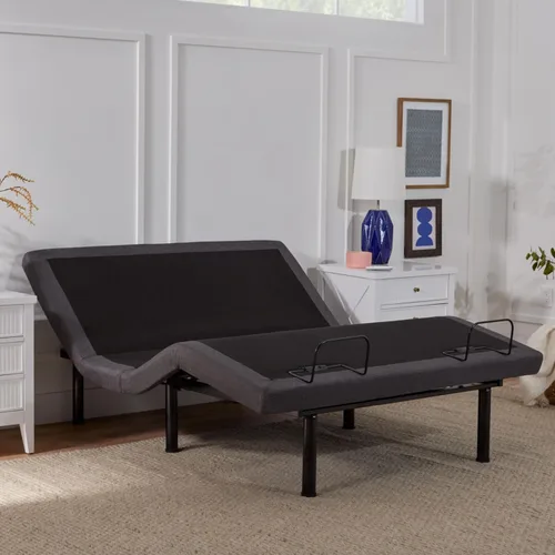 Vista 14 de LUCID Base de cama ajustable L300, Bluetooth, aplicación para teléfono, inclinación de cabeza y pies, masaje dual interactivo, control remoto