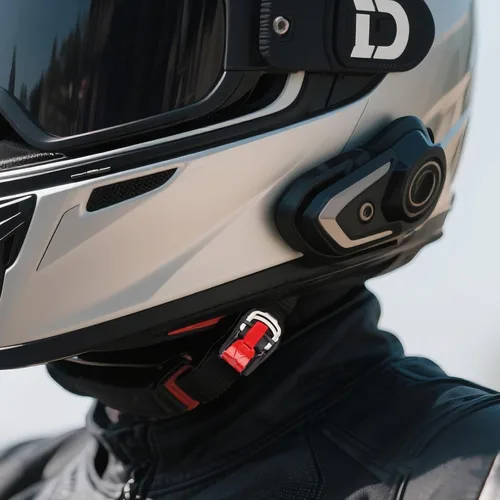 Vista 7 de Kit de hebilla de liberación rápida para casco – Reemplazo de hebilla de correa de barbilla para casco de motocicleta, cierre de liberación rápida