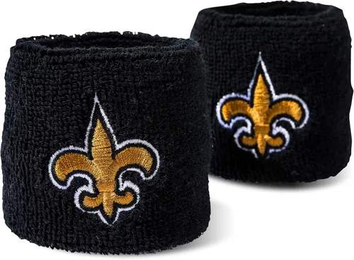 Vista 18 de Franklin Sports NFL Team Logo Wristbands - Pair of Youth Wristbands for Costumes and Uniforms