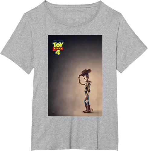 Vista 29 de Disney Pixar Toy Story 4 - Camiseta gráfica con póster de película Baby Blue