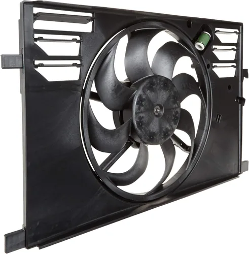 Vista 2 de TYC 623740 - Conjunto de ventilador de refrigeración compatible con Jeep Renegade 2015-2018, color negro