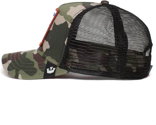 Vista 3 de Goorin Bros. Trucker Hat, The Farm - Gorra de béisbol de malla con cierre a presión para hombre