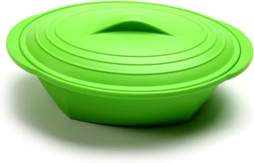 Vista 3 de Norpro Vaporizador de silicona con inserto, verde, 1 unidad (paquete de 1)