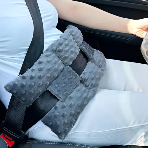 Vista 11 de Almohada para cinturón de seguridad de ostomía, protector de conducción de ostomía, protector de ileostomía de urostomía, no aprieta, suministros