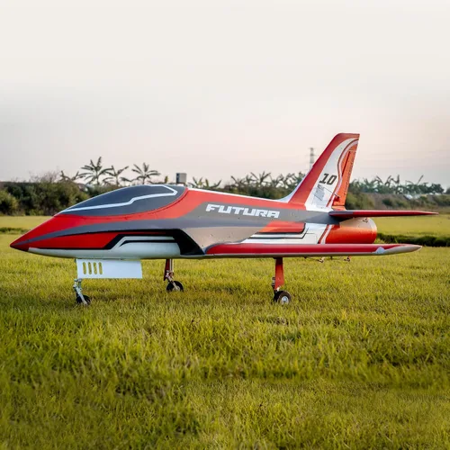 Vista 3 de Fms Avión Rc para adultos EDF Jet Control remoto Avión Futura V3 3.150 in Ventilador conducido 12 aspas 6 canales Rc Aviones PNP
