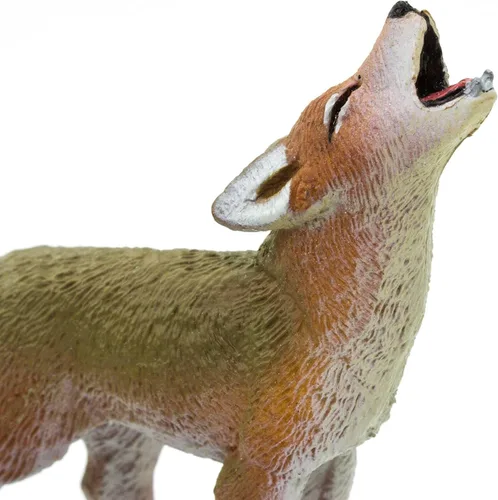 Vista 6 de Safari Ltd. Coyote - Figura de modelo realista de 2.5 pulgadas, juguete educativo para niños, niñas y niños a partir de 1 año