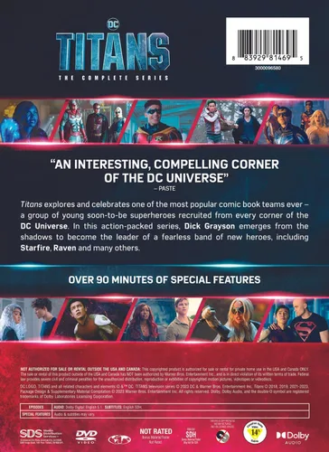 Vista 3 de Titans The Complete Series (DVD)
