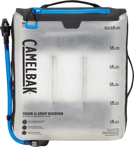 Vista 2 de CamelBak Fusion Group Depósito de hidratación con cierre impermeable TRU Zip, bolsa de agua a prueba de fugas de 6 litros para uso en campamento