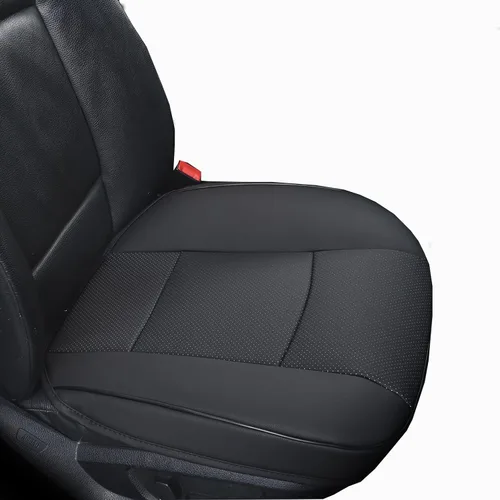 Vista 15 de Funda protectora de lujo para asiento de coche en cuero sintético - Funda para asiento delantero - Funda para base de asiento individual
