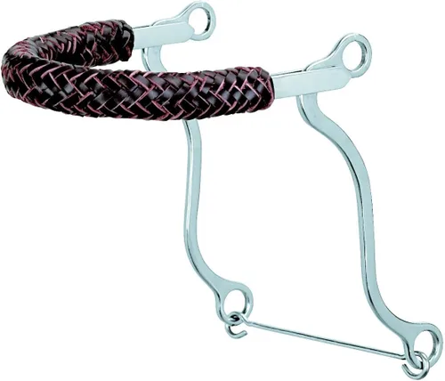 Vista 6 de Weaver EquineTom Thumb Bit, 5" Roller Mouth, Stainless Steel