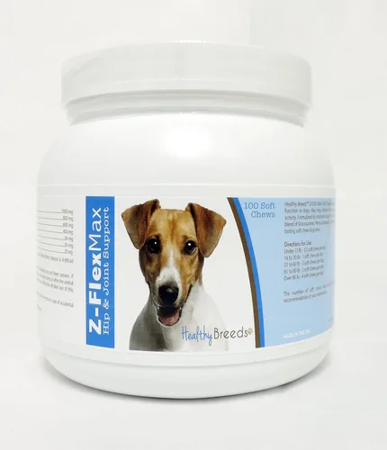Vista 7 de Healthy Breeds Afghan Hound Z-Flex Max - Masticables suaves para cadera y articulaciones, 100