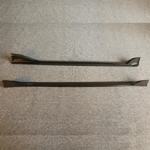 Vista 5 de Extinsión de falda lateral de fibra de carbono para Toyota Supra A90 2019-2026