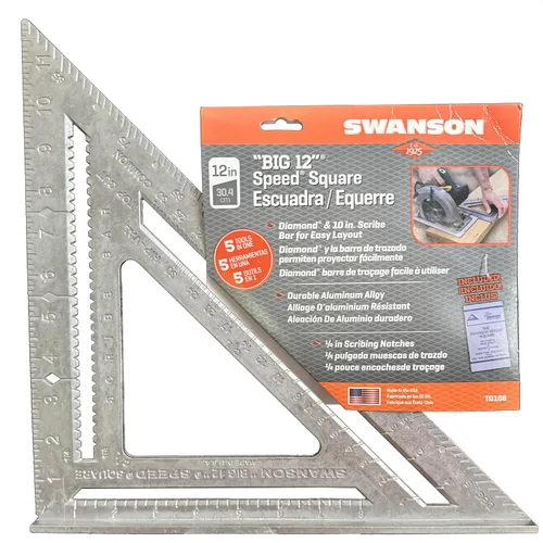 Vista 14 de Swanson Tool Co S0101 - Escuadra rápida de 7 pulgadas, azul