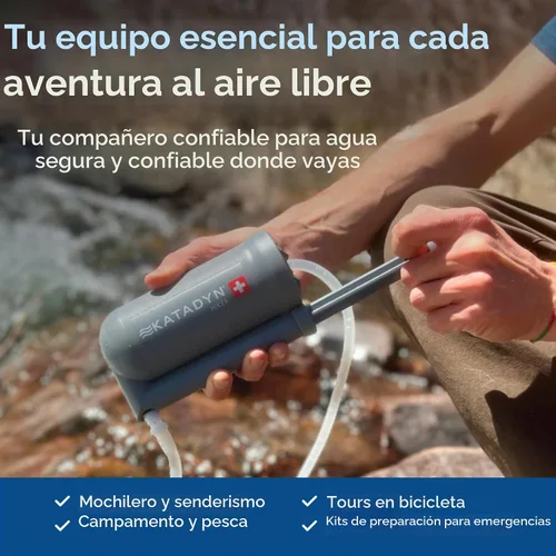 Vista 7 de Katadyn Filtro de agua Hiker Pump-Action, 11 oz