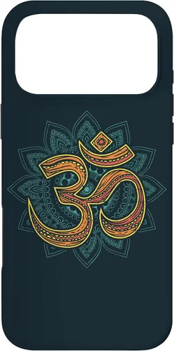 Vista 22 de Funda con diseño de mandala espiritual Om para iPhone 17