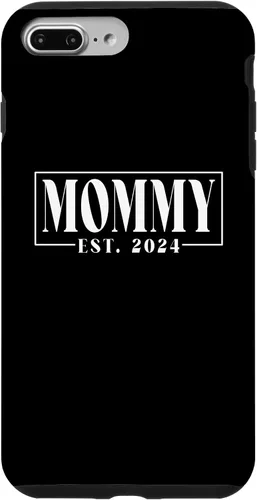 Vista 9 de iPhone 15 Mommy Est. 2024 Case
