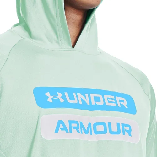 Vista 3 de Under Armour Velocity Wordmark - Sudadera de manga larga para hombre