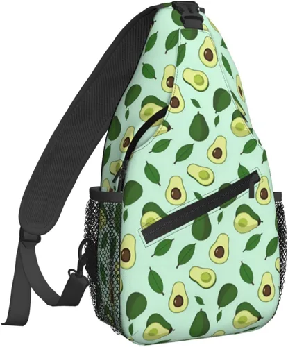Vista 22 de Famame Mochila bandolera para el pecho, bolsa de hombro, gimnasio, ciclismo, viajes, senderismo, mochila para hombres y mujeres.., MultiColor1