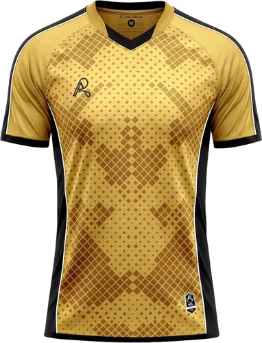 Vista 20 de Arcarius Camiseta Pro de Fútbol para Hombre – Uniforme de Partido o Portero con Absorción de Humedad Azul claro