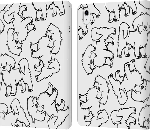 Vista 13 de Head Case Designs Airedale Terrier - Funda para iPad Air (2020), diseño de raza de perro
