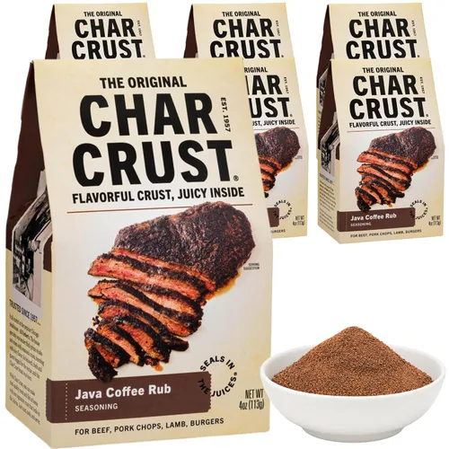 Vista 31 de Condimentos Char Crust para Barbacoa All American Condimentos todo en uno Perfectos para Costillas, Pollo, Cerdo, Hamburguesas, Alas Costra