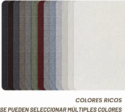 Vista 3 de KING MOUNTAIN Parches de reparación de lino fino, parches de tela autoadhesivos, tamaño extra de 8 x 11 pulgadas, multicolor, se pueden utilizar