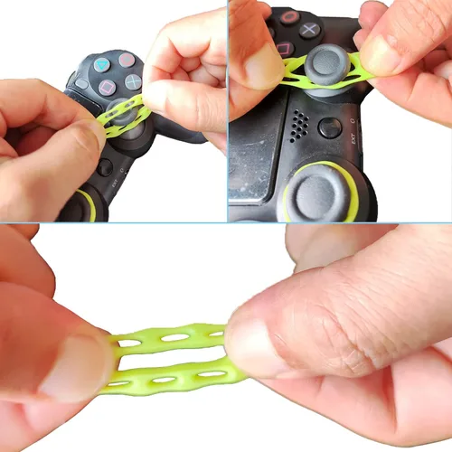 Vista 4 de Precision Rings Aim Assist Motion Target Control Controller Rings for PS5, PS4, Xbox Series XS, Xbox One XS, Xbox 360,Lenovo, Switch Pro Xbox