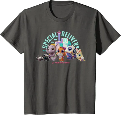 Vista 44 de Disney Camiseta de entrega especial Junior T.O.T.S, Negro, S