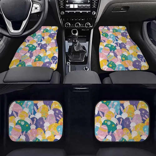 Vista 22 de Tapetes personalizados para piso de automóvil, alfombras personalizadas para piso de automóvil con tu nombre de imagen personalizado, texto, juego