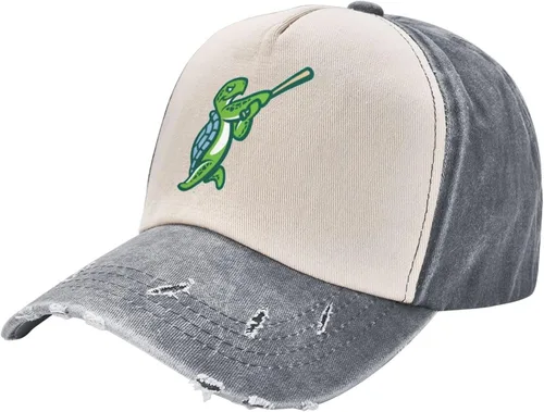 Vista 2 de Daytona Tortugas Original Classic Low Profile Cotton Hat Distressed Baseball Cap Adjustable Dad Hat for Men Women
