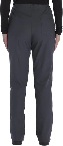 Vista 4 de Vital Threads Conjunto de uniformes médicos para hombres y mujeres con cuello en V y pantalón con cordón VT501C