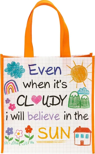 Vista 10 de Loveinside Bolsas de regalo medianas recicladas con asas, bolsa de regalo reutilizable para fiestas de cumpleaños para niños, bolsa de compras – 10