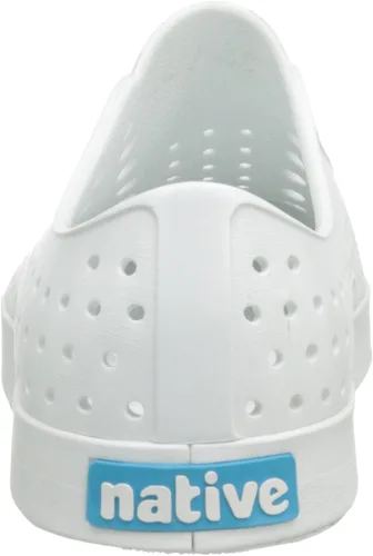 Vista 3 de Native Shoes, Jefferson, Zapatilla ligera para adultos, Shell White Solid '14, 12 Women10 Men