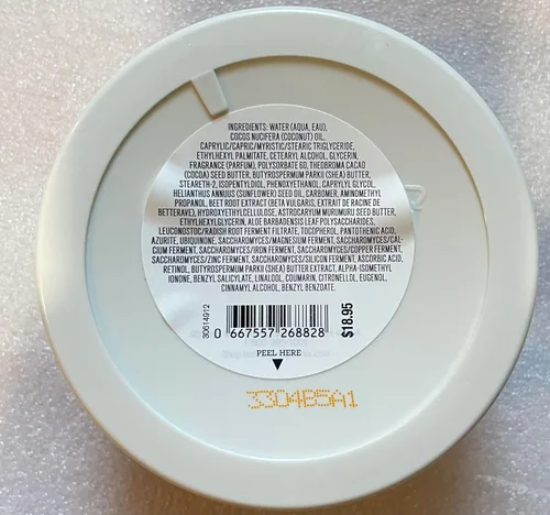 Vista 2 de Bath and Body Works - Mantequilla corporal de karité japonesa con flor de cerezo, 6.5 onzas.