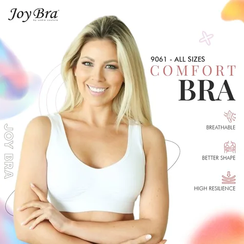 Vista 2 de Brasier cómodo sin costuras para mujer, el mejor brasier deportivo sin varillas de cobertura completa push up para uso diario y entrenamientos