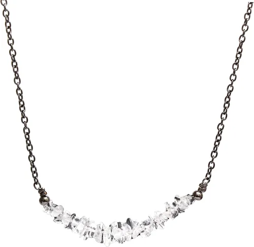 Vista 27 de Gempires - Collar de barra de chips naturales, cristales curativos de energía, regalo de cumpleaños, regalo para ella, joyería de piedras preciosas