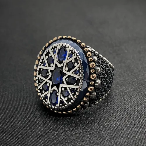 Vista 7 de R&O Silver Boutique 1RKD0005 - Anillo de plata de ley 925 K