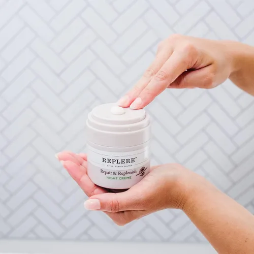 Vista 3 de Replere - Repara y repone la crema de noche hidratante natural - Reduce las arrugas, las manchas oscuras y las líneas finas -1.7 onzas
