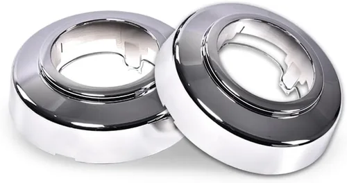Vista 12 de PIT66 Tapa central de rueda para Ford E150 E250 E350 F250 F350 1994-2008 4WD cubierta central de rueda delantera, 1 unidad, color plateado